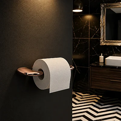 System Dorado Tuvalet Kağıtlığı Rose Renk (BA1020 002 RS) - System Banyo (1)