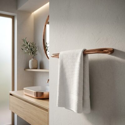 System Dorado Uzun Havluluk Rose Renk (BA1020 004 RS) - System Banyo