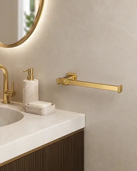 System Dorik Kağıt Havluluk Gold Renk (BA1036 003 GL) - 1