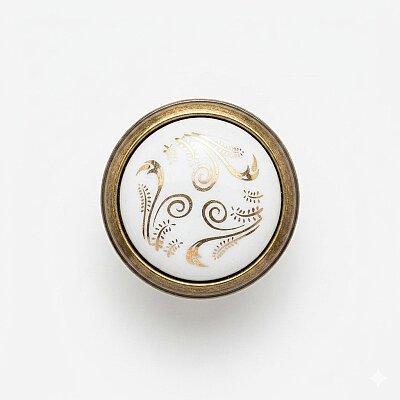 System Düğme Kulp Mat Bronz 8mm (SY4535 0008 MVB3) - System (1)