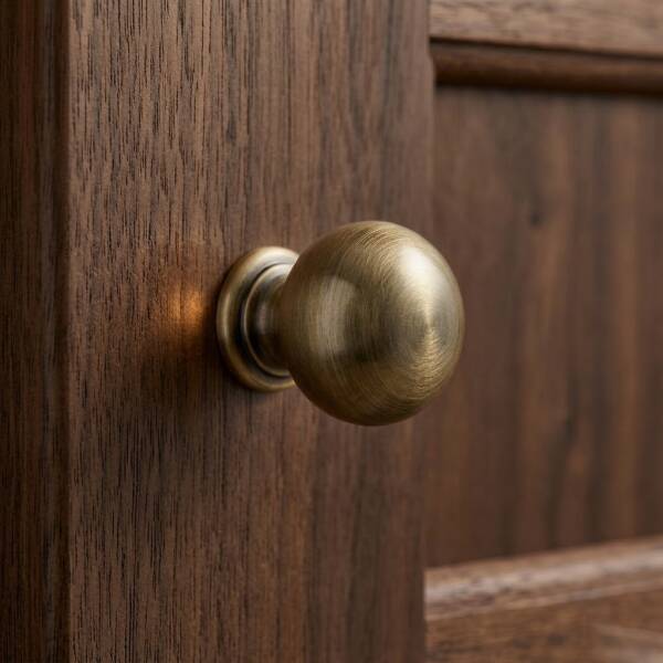 System Düğme Mobilya Kulbu Antik Renk 20mm (SY1465 0026 ABM) - 1