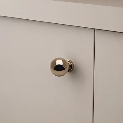 System Düğme Mobilya Kulbu Rose Renk 26mm (SY1465 0026 RS) - 1