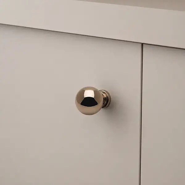 System Düğme Mobilya Kulbu Rose Renk 26mm (SY1465 0026 RS) - 1
