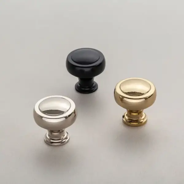 System Düğme Mobilya Kulbu Siyah Renk 32mm Kulp (SY1915 0032 AL6) - 3