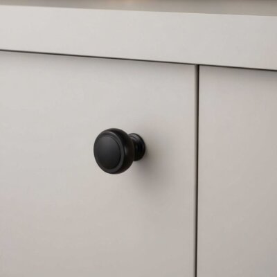 System Düğme Mobilya Kulbu Siyah Renk 32mm Kulp (SY1915 0032 AL6) - System