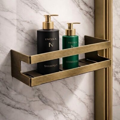 System Banyo Rafı Antik Sarı Renk 25cm (BA3000 043 ABM) - System Banyo