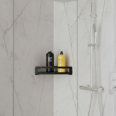 System Banyo Rafı Siyah Renk (BA3008 043 AL6) - System Banyo (1)