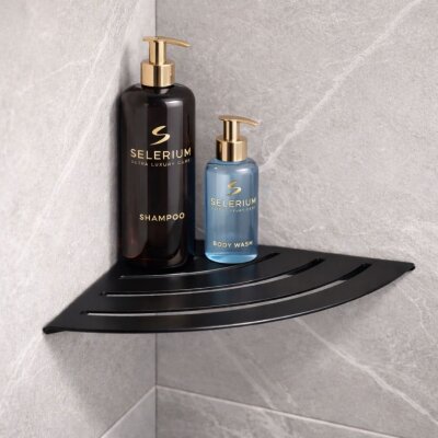 System Banyo Rafı Siyah Renk (BA3011 043 AL6) - System Banyo (1)