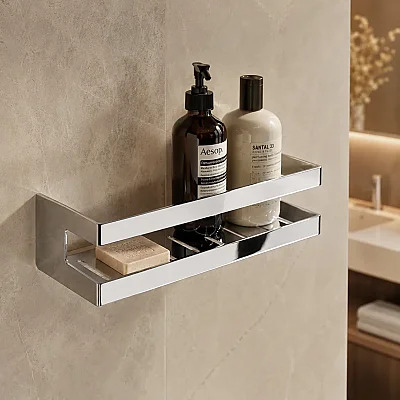System Banyo Rafı Krom (BA3000 043 CR) - 1