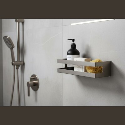 System Banyo Rafı Nikel Saten (BA3000 043 NBM) - System Banyo