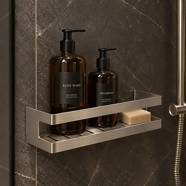 System Banyo Rafı Nikel Saten (BA3000 043 NBM) - 2