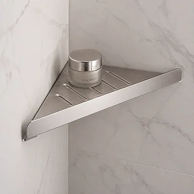 System Banyo Rafı Nikel Saten (BA30010 001014 NBM) - System Banyo (1)