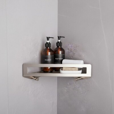 System Banyo Rafı Nikel Saten Renk (BA3008 043 NBM) - System Banyo