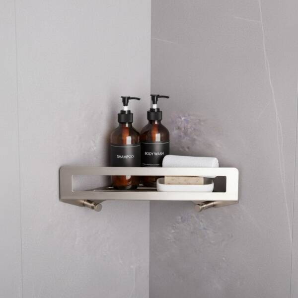 System Banyo Rafı Nikel Saten Renk (BA3008 043 NBM) - 1