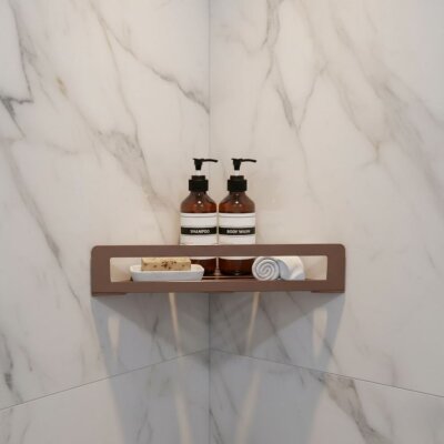 System Banyo Rafı Rose Renk (BA3008 043 RS) - System Banyo