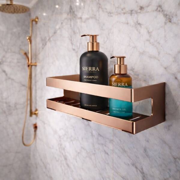 System Banyo Rafı Rose Renk (BA3000 043 RS) - 1