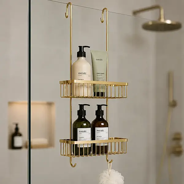 System Banyo Duş Rafı Gold (BA3013 046 GL) - 1