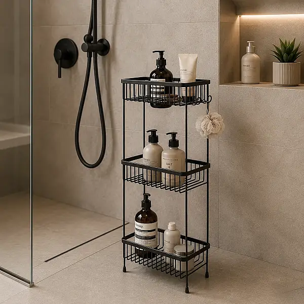 System Duş Rafı Siyah (BA3013 047 AL6) - 4