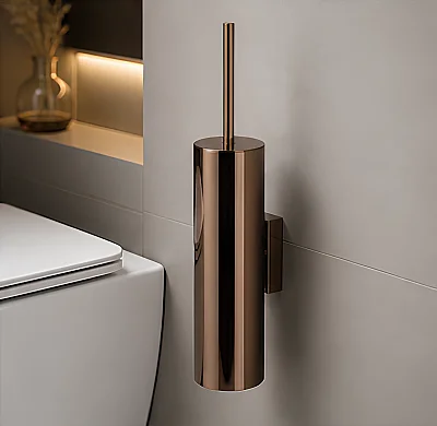 System Duvara Monte Tuvalet Fırçalığı Rose Renk (BA1017 009 RS) - 1