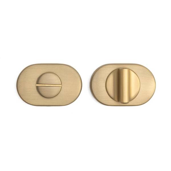 System Elips WC Kapı Rozeti Gold Branch Renk (RO16W GB) - 1