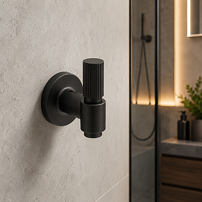 System Ezel Askılık Siyah (BA1031 001 AL6) - System Banyo