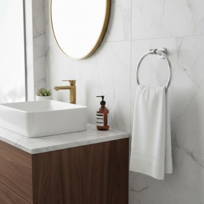 System Ezel Halka Havluluk Krom (BA1031 005 CR) - System Banyo