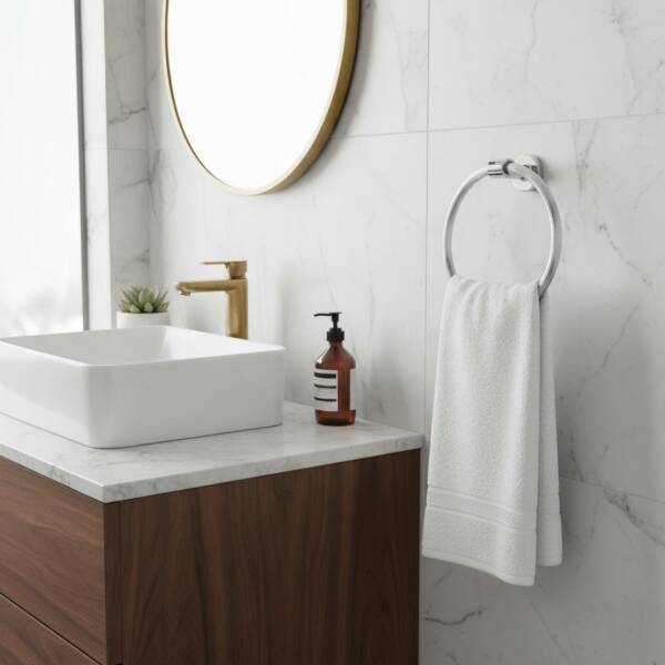 System Ezel Halka Havluluk Krom (BA1031 005 CR) - 1