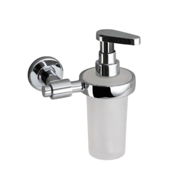 System Ezel Sıvı Sabunluk Cam/Krom Renk (BA1031 006 CR-C1) - 2