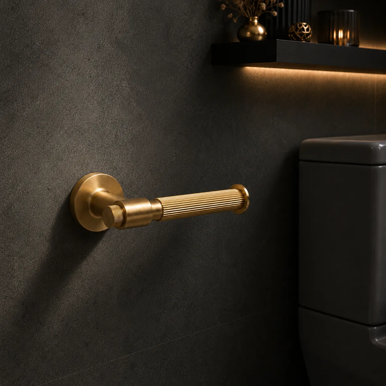 System Ezel Tuvalet Kağıtlığı Gold Branch (BA1031 002 GB) - 1