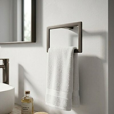 System Flat Halka Havluluk Füme Renk (BA1019 005 BBN) - System Banyo