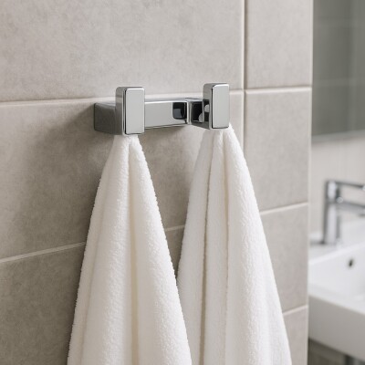 System Flat İkili Askılık Krom (BA1019 012 CR) - 1
