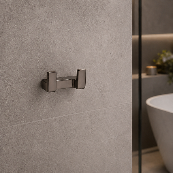 System Flat İkili Askılık Füme Renk 43X37X80 mm (BA1019 012 BBN) - 3
