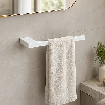 System Flat Kağıt Havluluk Beyaz Renk (BA1019 003 AL7) - System Banyo (1)