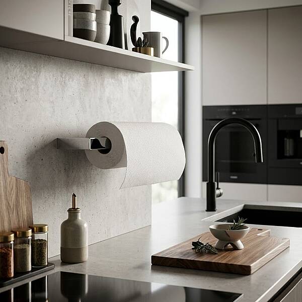 System Flat Kağıt Havluluk Krom Renk (BA1019 003 CR) - 1