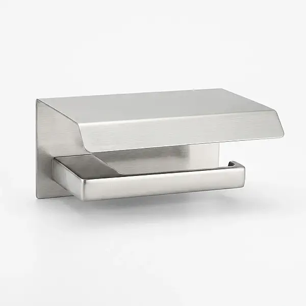 System Flat Kapaklı Tuvalet Kağıtlığı Saten Renk (BA1019 011 NBM) - 4