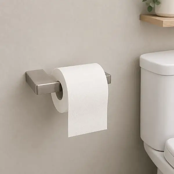 System Flat Tuvalet Kağıtlığı Mat Nikel (BA1019 002 NBM) - 1