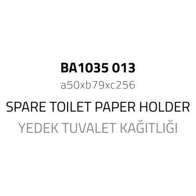 System Flexu İkili Tuvalet Kağıtlığı Krom Renk (BA1035 013 CR) - 2