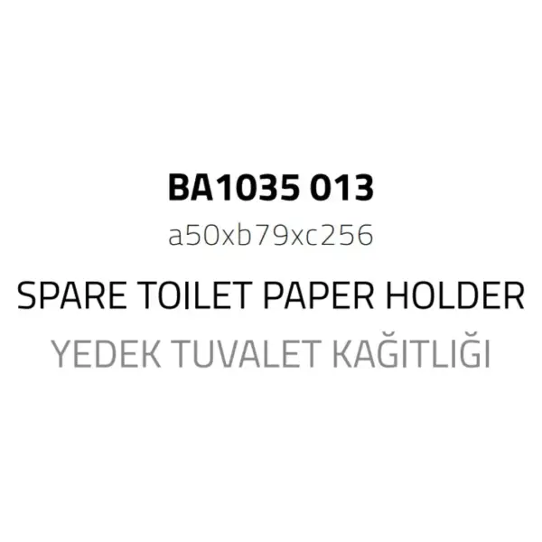 System Flexu İkili Tuvalet Kağıtlığı Krom Renk (BA1035 013 CR) - 2