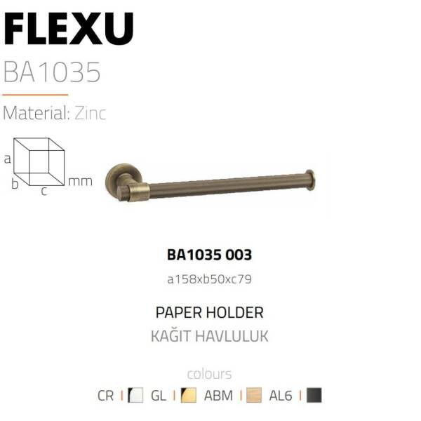 System Flexu Kağıt Havluluk Antik Renk (BA1035 003 ABM) - 2