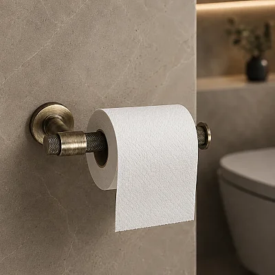 System Flexu Tuvalet Kağıtlığı Antik Sarı Renk (BA1035 002 ABM) - System Banyo (1)