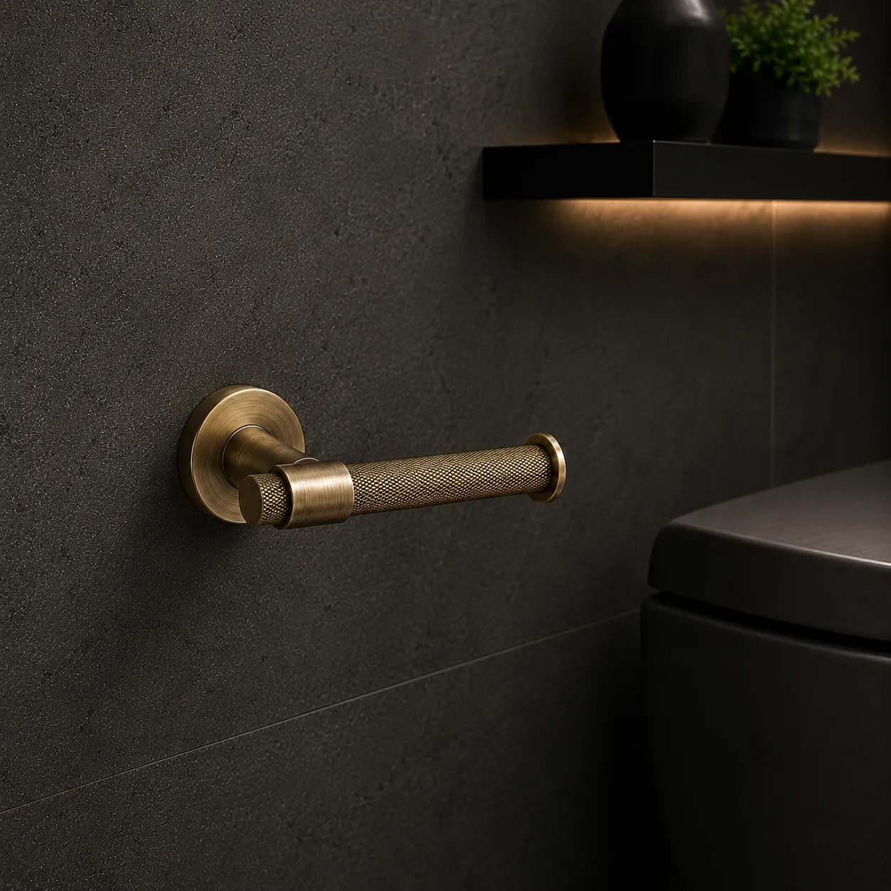 System Flexu Tuvalet Kağıtlığı Antik Sarı Renk (BA1035 002 ABM) - 1