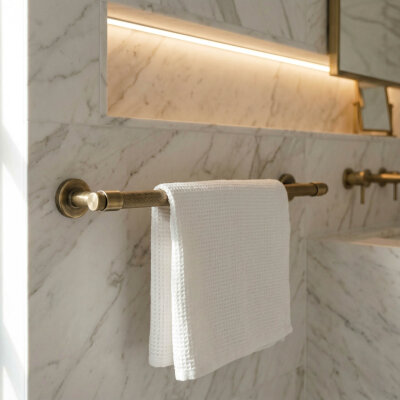 System Flexu Uzun Havluluk Antik Sarı Renk 60cm (BA1035 014 ABM) - System Banyo