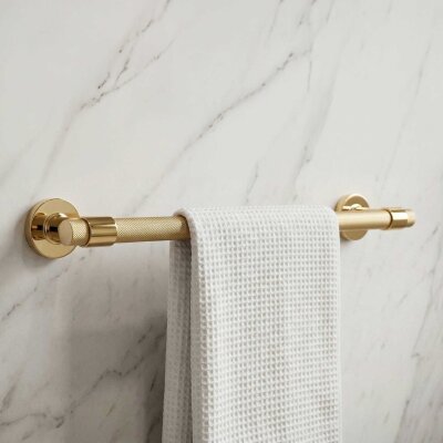 System Flexu Uzun Havluluk Gold Renk 45cm (BA1035 004 GL) - System Banyo