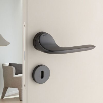 System Fortuna Kapı Kolu Füme Renk (HA136RO12 BBN) - System