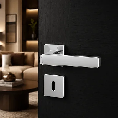System Gamma Kapı Kolu Krom Renk (HA195RO11 CR) - 1