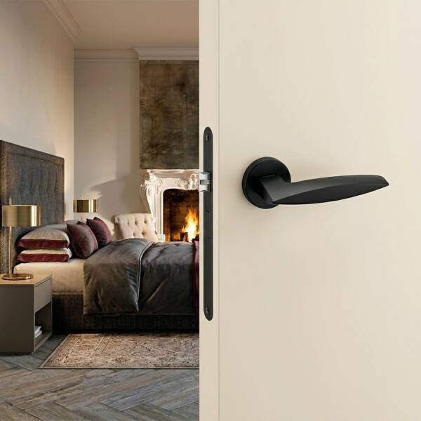 System Garnet Kapı Kolu Siyah Renk (HA118RO12 AL6) - 1