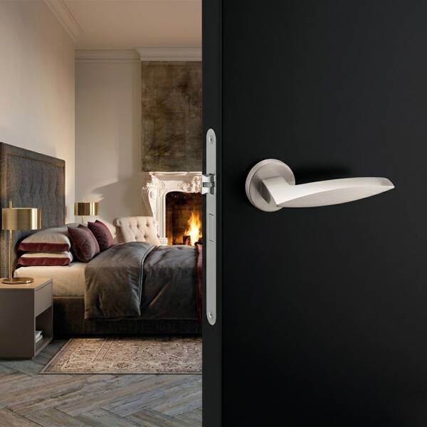 System Garnet Kapı Kolu Saten Renk (HA118RO12 NB) - 1