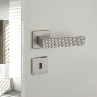 System Gıze Fırçalı Saten Kapı Kolu (HA258RO11 ELX2) - System