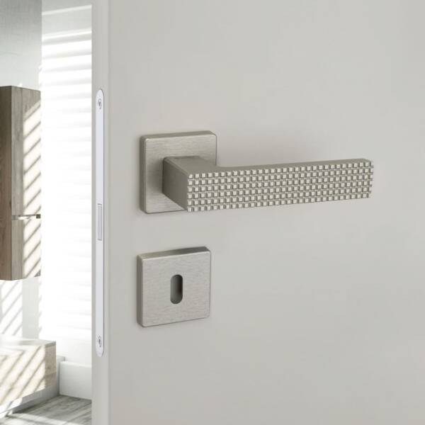 System Gıze Fırçalı Saten Kapı Kolu (HA258RO11 ELX2) - 1