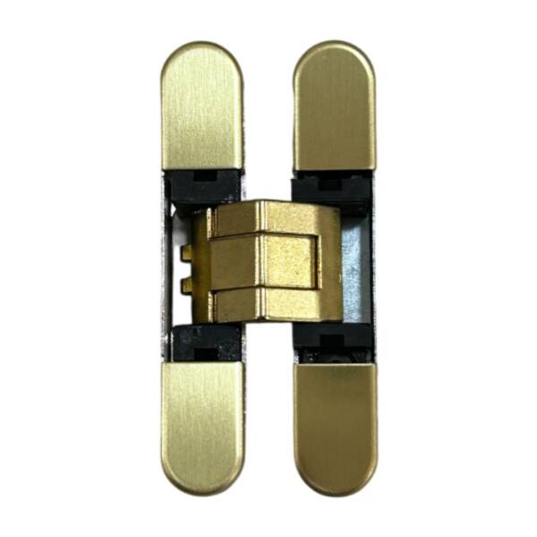 System Gizli Menteşe Altın Renk 76x14mm 16kg (HG104HT01 GL) - 3